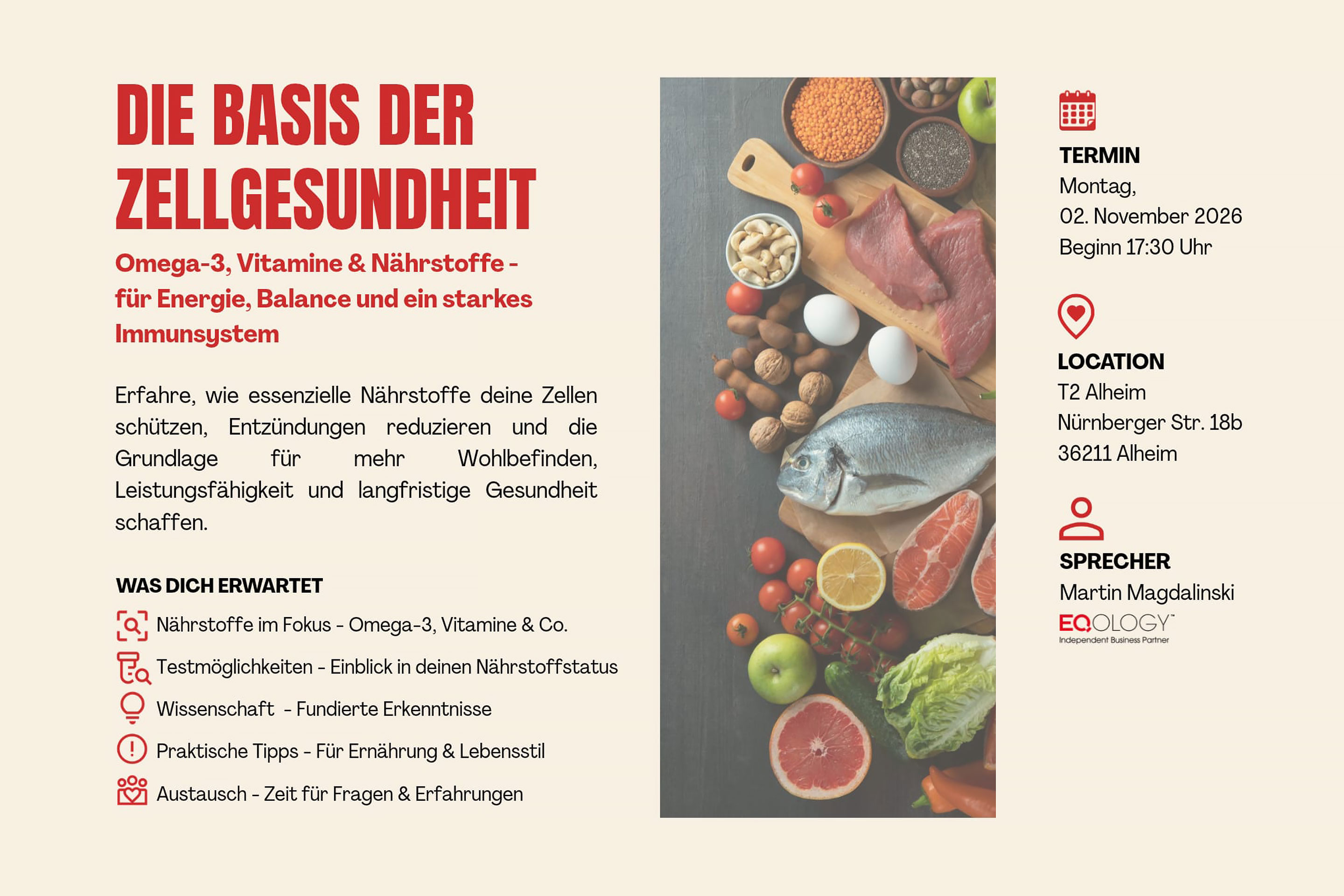 Komm' vorbei, wir freuen uns auf Dich!